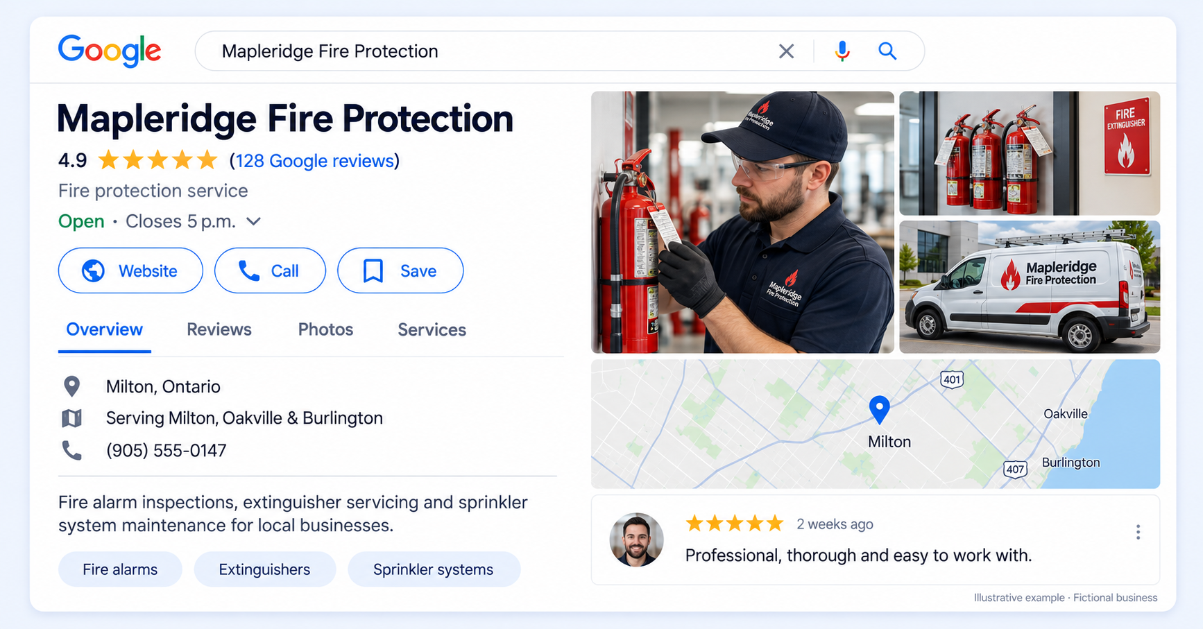 Optimized Google Business Profile